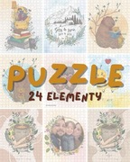Puzzle 24 elementy (różne wzory, możliwość personalizacji!)