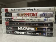 Gry PS3 - kolekcja 6 gier 