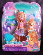 Enchantimals -zestaw deluxe, lalka+zwierzak+akcesoria, Charisse Cheetah