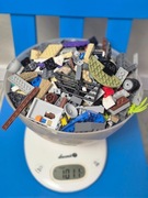 1 Kg klocków Lego , stan bardzo dobry + Minifigurka 