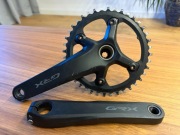 Mechanizm korbowy Korba SHIMANO GRX FC-RX600 FC-RX610 40T 175 mm