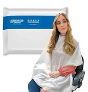 Profesjonalne peleryny ochronne fryzjerskie 110x130 25sztuk