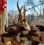 Ozdoba z Czaszką Baranka