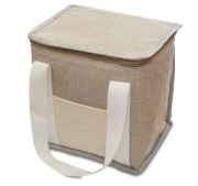 Torba izotermiczna na lunch z juty