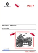 KSIAZKA NAPRAW GILERA FUOCO 500 2007r SERWISOWKA j.POLSKI