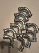 Kolanko VSH XPress Galvanised 18 mm 90° - 10szt