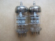 Lampa ECC81  Siemens 12AT7 