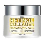 Retinol + Kolagen + Kwas Hialuronowy – Krem Liftingująco-Nawilżający 60g