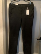 C&A spodnie jeans dżins straight proste czarne casual duże