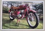 Pocztówka motocykl WSK M06