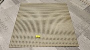 LEGO płyta  48x48 1szt jasno szare Old (pozółcona)