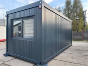 Kontener biurowy mieszkalny budowlany 6x3 Nowy