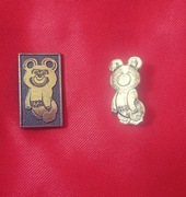 przypinka Misza Olimpiada Moskwa 1980