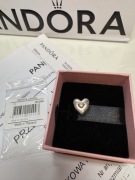 Pandora charms Wyjątkowa Rocznica 791290 rachunek serce złoto