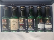 Porto Calem butelka pusta miniaturki pudełko