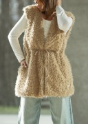 Kamizelka futrzana Bastet rozm.XL