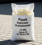 Suchy Piasek kwarcowy do piaskowania