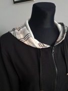 rozpinana bluza z kapturem 
