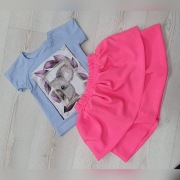 Spódniczka igomill neonowy róż 