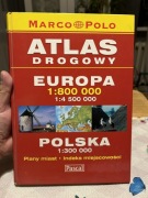 ATLAS DROGOWY EUROPA POLSKA - MARCO POLO - 400 STON