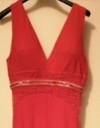 Piękna długa suknia wieczorowa Lucas&Emma Fashion