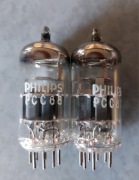 Dopasowana para lamp PCC88 Philips /7DJ8  / E88CC (NOS)