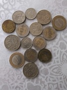 Zbiór monet Turcja 17 szt.