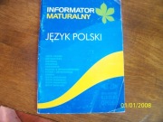 Informator maturalny Język polski.