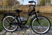 Rower Miejski 26" 7 Biegowy Powystawowy WYSYŁKA Czarny