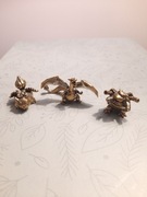 3 Figurki Pokemon - METALOWE: Charizard, Venusaur, Blastoise