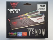 Patriot VIPER VENOM RGB DDR5 32GB (2x16GB) 6000MHz CL36 (PVVR532G600C36K)