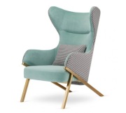 Fotel  elegancki uszak  do salonu