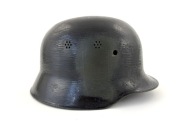 Oryginalny Historyczny Hełm Niemiecki M34 Polizei - III Rzesza