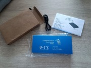 Power Bank 10000 mAh, aluminiowy 