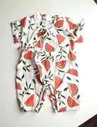 rampersy body z krótkim rękawem dla dziewczynki watermelon 6-9mies68cm