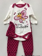 Sprzedam 3 nowe  kompleciki roz 6 9 miesięcy 