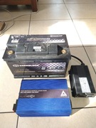 Akumulator LiFePO4 100 Ah 12V WINTER! + ładowarka 