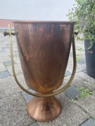 Dzban Miedziany z Mosiądzem 