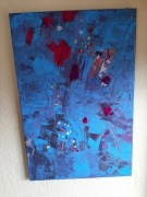 Obraz namalowany techniką akrylową