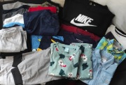 Paka ubrań chłopiec 116 - spodnie, koszulki, spodenki, bluzki, bluzy