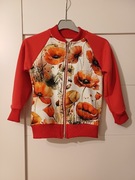 Nowa bluza bomberka zapinana na zamek rozmiar 104