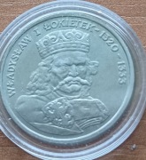 Polska PRL - moneta - 100 Złotych 1986 WŁADYSŁAW ŁOKIETEK 1320-1333 - UNC