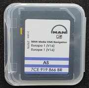 Aktualizacja map stacji multimedialnych MAN