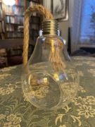 Mini kwietnik żarówka szklana ozdoba