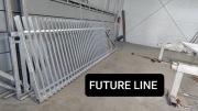 BRAMA PRZESUWNA GRZEBIENIOWA 4M, OCYNK OGNIOWY, INNE MODELE, TRANSPORT PL