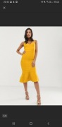 Żółta sukienka ASOS
