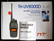 Radiotelefon ręczny TH-UV8000D VHF/UHF 10W