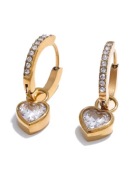 kolczyki serduszka Zezu jewelry