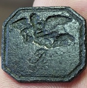 Pieczęć lakowa z aniołkem