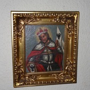 Obraz na płótnie  pt. " PORTRET KRÓLA  " 